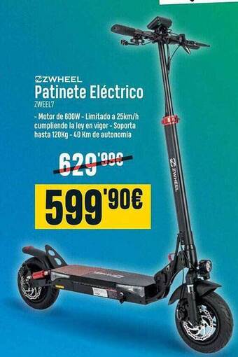 PCBox Zwheel Patinete Eléctrico oferta