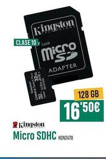 PCBox Kingston Micro Sdhc oferta