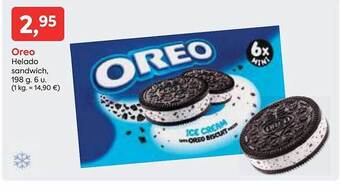 Suma Supermercados Oreo Helado Sandwich oferta