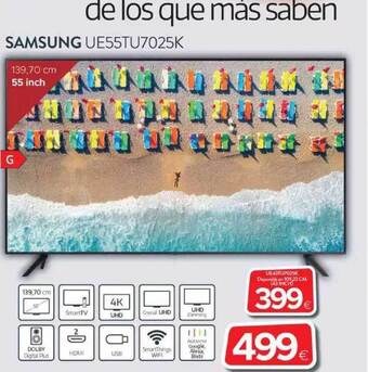 Tien 21 Samsung Ue55tu7025k oferta