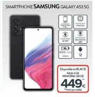Tien 21 Smartphone Samsung Galaxy A53 5g oferta