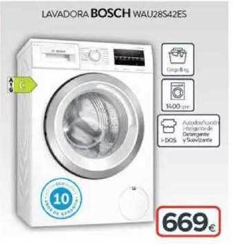 Tien 21 Lavadora Bosch Wau28s42es oferta