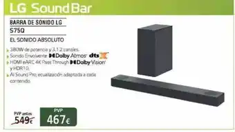 Tien 21 Lg Soundbar oferta