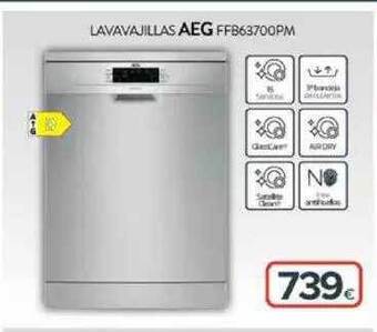 Tien 21 Lavavajillas Aeg Ffb63700pm oferta