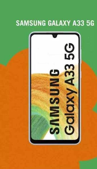 Yoigo Samsung Galaxy A33 5g oferta
