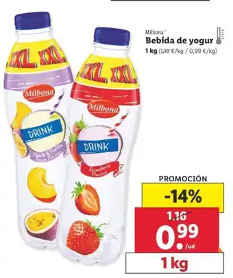 Lidl Bebida de yogur 1 kg oferta