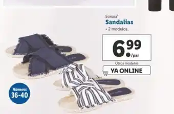 Lidl Esmera Sandalias oferta