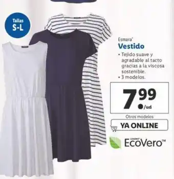 Lidl Esmera Vestido oferta