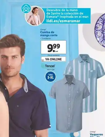 Lidl Camisa de manga corta oferta