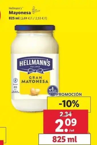 Lidl Mayonesa 825ml oferta
