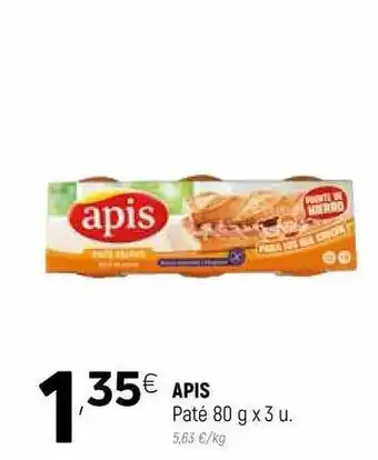 Coviran Apos Paté 80g x 3 u oferta