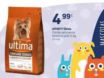 Coviran Affinity Última Comida Para Perros Yorkshire Pollo oferta