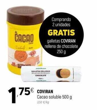 Coviran Coviran Cacao Soluble 500g oferta