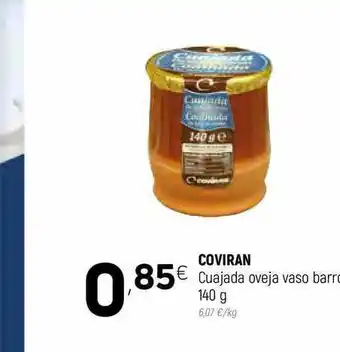 Coviran Coviran Cuajada Oveja Varo Barro 140g oferta
