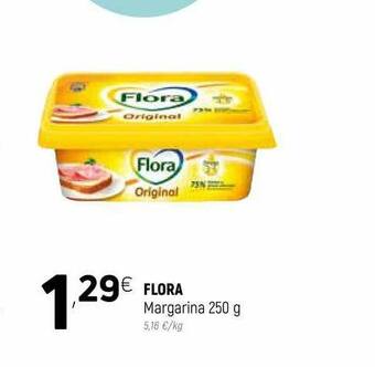 Coviran Flora Margarina 250g oferta