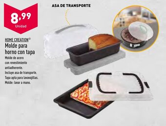 ALDI Home Creation® Molde Para Horno Con Tapa oferta