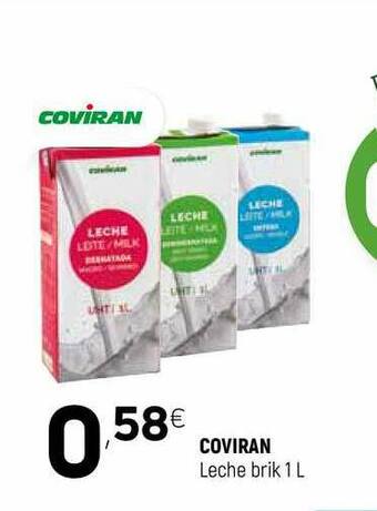 Coviran Coviran Leche Brik 1L oferta
