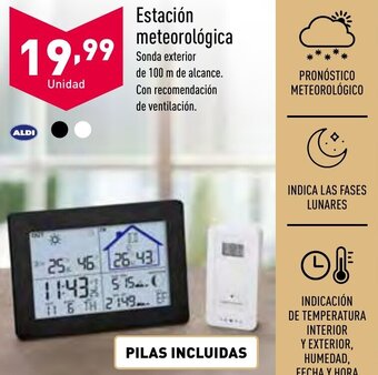 ALDI Estación Meteorológica oferta
