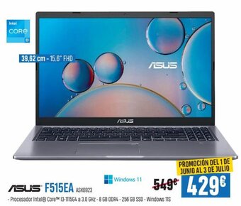 Beep Asus F515EA oferta