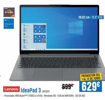 Beep Lenovo IdeaPad 3 oferta