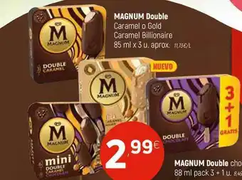 Coviran Magnum Double Caramel O Gold Caramel Billionaire 85 Ml oferta