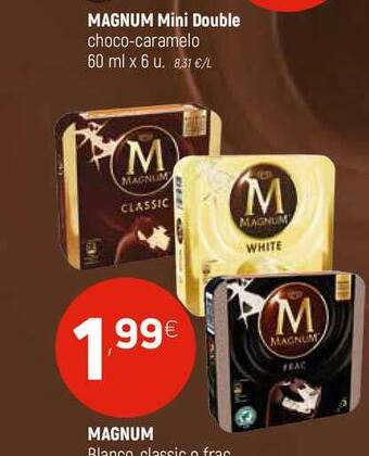Coviran Magnum Mini Double Choco-Caramelo oferta