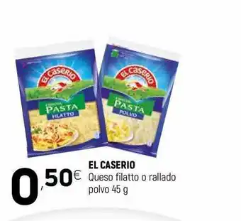 Coviran El Caserio Queso Filatto O Rallado Polvo 45g oferta