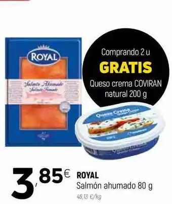 Coviran Royal Salmón Ahumado 80g oferta