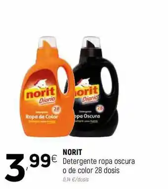 Coviran Norit Detergente Ropa Oscura O De Color 28 Dosis oferta