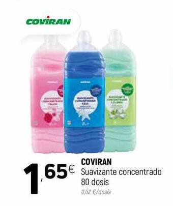 Coviran Coviran Suavizante Concentrado 80 Dosis oferta