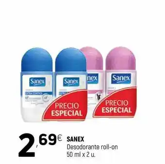 Coviran Sanex Desodorante Roll-On 50 Ml oferta