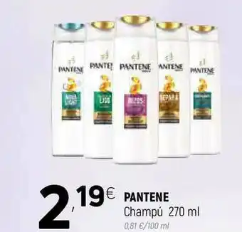 Coviran Pantene Champú 270 Ml oferta