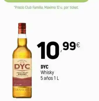Coviran DYC Whisky 5 Años 1 L oferta