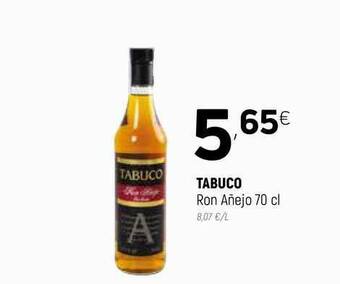 Coviran Tabuco Ron Añejo 70 Cl oferta
