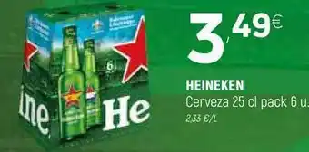 Coviran Heineken Cerveza 25 Cl oferta