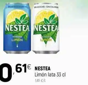 Coviran Nestea Limón Lata 33 Cl oferta