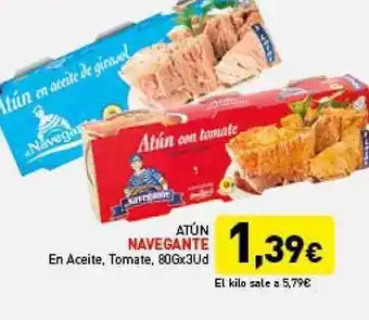 Hiperber Atun Navegante En Aceite Tomate oferta