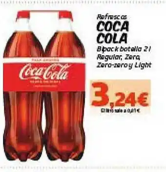 Hiperber Refrescos Coca Cola oferta