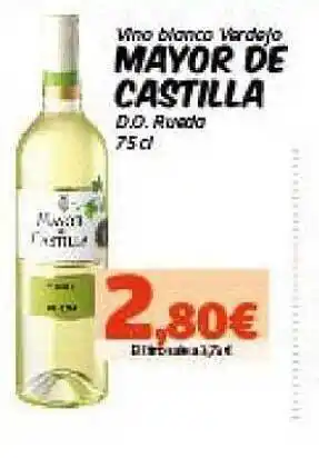 Hiperber Vino Blanco Verdejo Mayor De Castilla D.o. Ruedo oferta