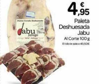 Supermercados El Jamón Paleta Deshuesada Jabu oferta