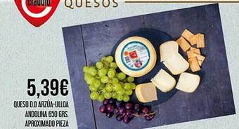 Claudio Queso D.o. Arzúa-ulloa Andolina oferta