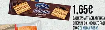 Claudio Galletas Artiach Artinata Original O Chocolate oferta