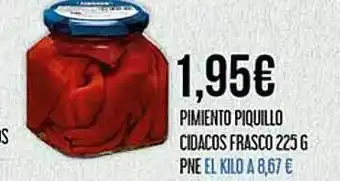 Pimiento Piquillo Cidacos Frasco