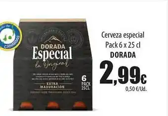 SPAR Lanzarote Cerveza Especial Pack Dorada oferta