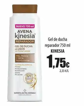 Spar Tenerife Gel De Ducha Reparador Kinesia oferta