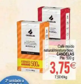 Plenus Supermercados Café Moido Natural Mestura Desc Candelas oferta