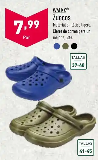 ALDI Walkx® Zuecos 37-40 oferta