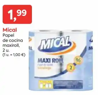 Suma Supermercados Mical Papel de Cocina Maxiroll, 2 u. oferta