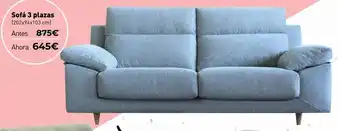 Mubak Sofá 3 Plazas 202 x 94 x 103 cm oferta
