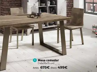 Mubak Mesa Comedor 160 x 90 x 75 cm oferta